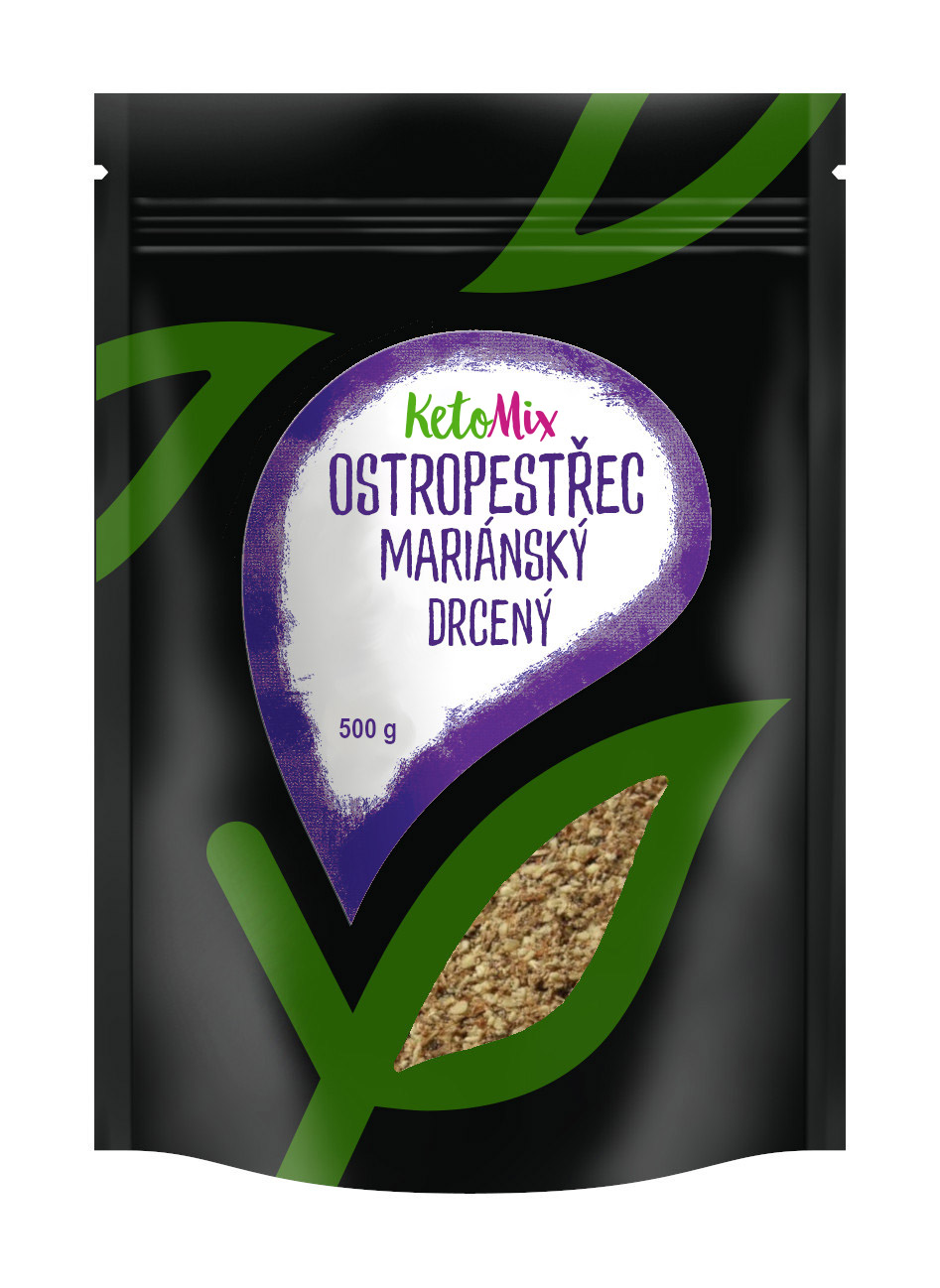 KetoMix KetoMix Ostropestřec mariánský, plod, drcený (500 g)