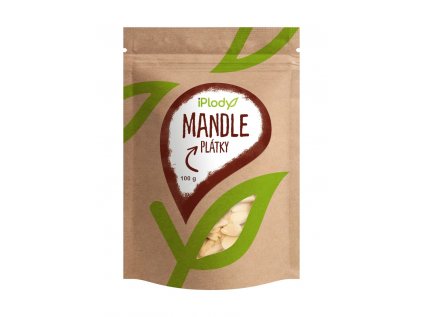 mandle platky 100g