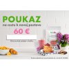 Darčeková poukážka v hodnote 60 eur