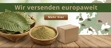 Wir versenden in ganz Europa