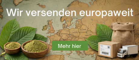 Wir versenden in ganz Europa