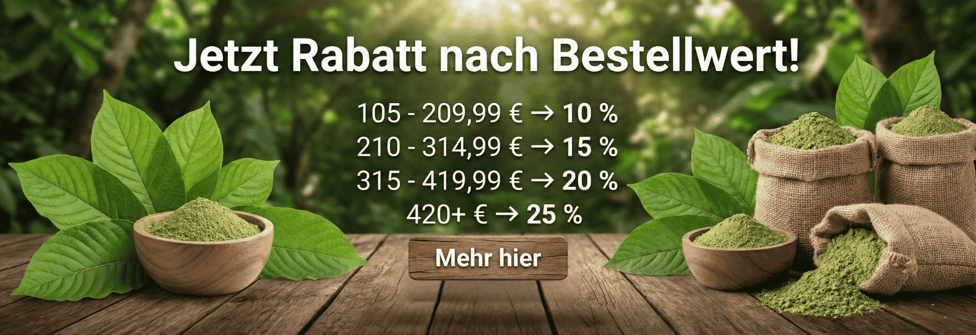 Kratom-Rabatt