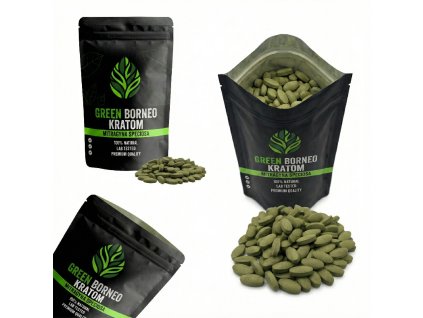 kratom green borneo tablets