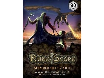 RuneScape Membership Timecard 90 dní - Runescape klíč