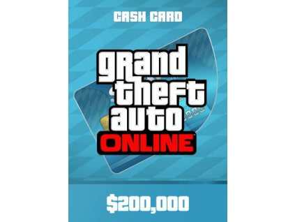 Grand Theft Auto Online: Tiger Shark Cash Card 200 000 PC - Rockstar klíč
