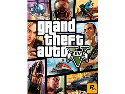 Grand Theft Auto V + Criminal Enterprise Starter Pack + Whale Shark Card Bundle - Rockstar Social Club klíč