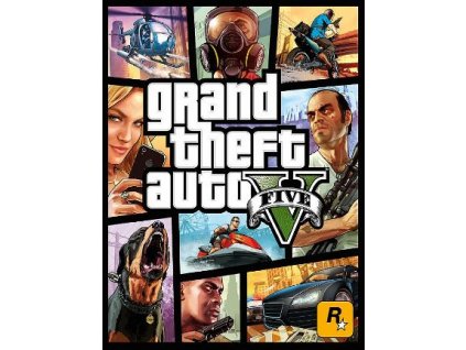 Grand Theft Auto V: Premium Online Edition & Great White Shark Card Bundle - Rockstar klíč