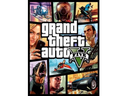 Grand Theft Auto V: Premium Online Edition & Megalodon Shark Card Bundle - Rockstar klíč