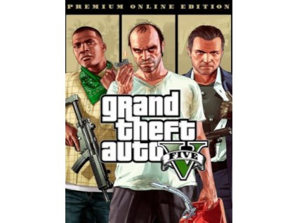 Grand Theft Auto V: Premium Online Edition - Rockstar klíč