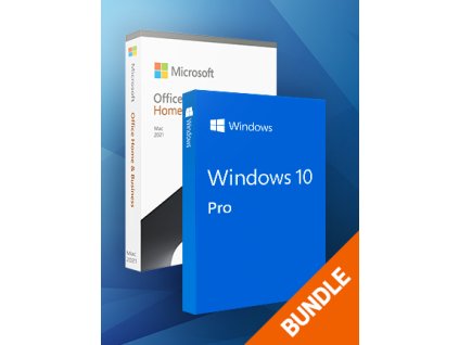 Microsoft Windows 10 Pro & Microsoft Office Home & Business 2021 (Mac) Bundle - Microsoft Store klíč