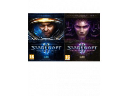 Starcraft 2: Wings of Liberty + Heart of the Swarm - Battle.net klíč
