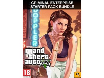 Grand Theft Auto V + Criminal Enterprise Starter Pack - Rockstar klíč