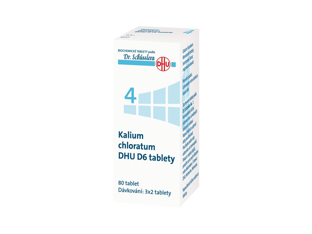 No. 04 Kalium chloratum 80 tablet