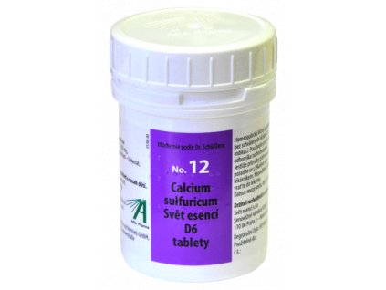 no12 calcium sulfuricum