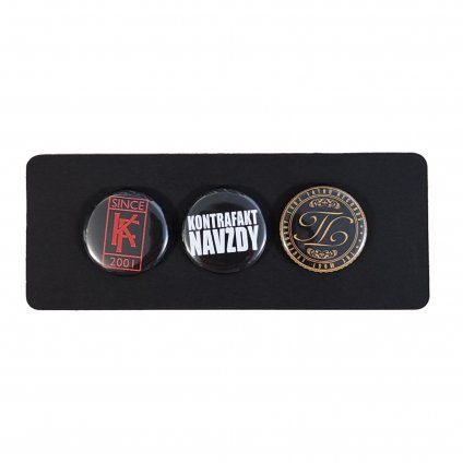 Kontrafakt Odznaky (3ks v balení)