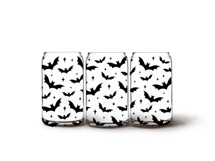 Glass Can - Halloween