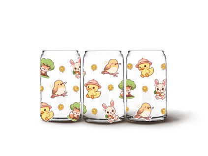 Glass Can -  Zvířátka