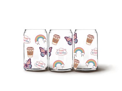 Glass Can -  Coffee first