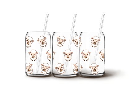 Glass Can -  Ovečka