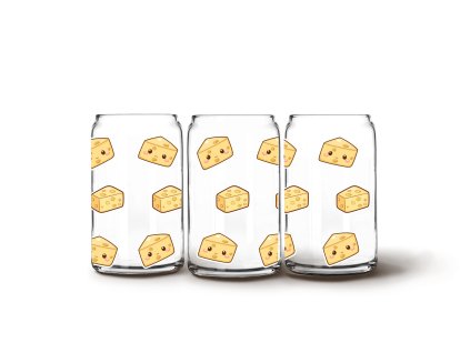 Glass Can -  Cheese