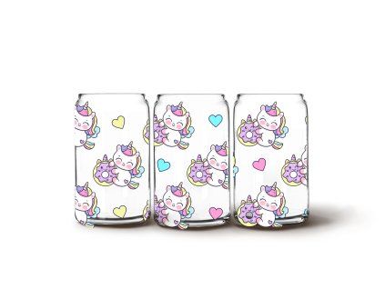 Glass Can - Sweet Unicorn