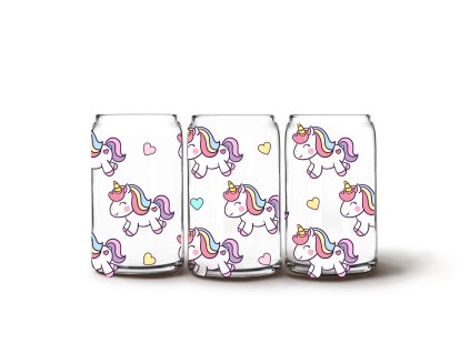 Glass Can - Jednorožec