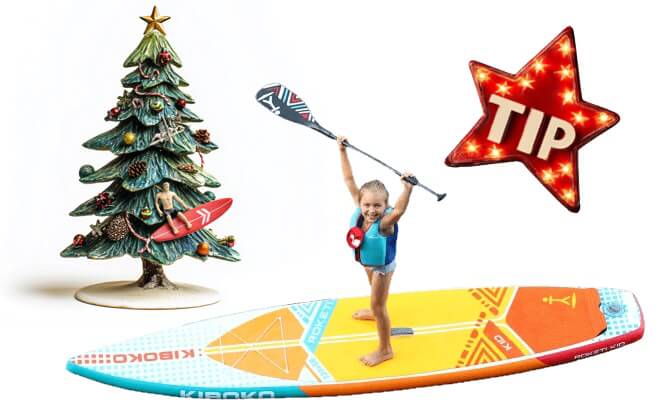 Tipy na vánoční dárky pro malé paddlebordisty