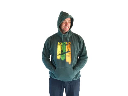 Pánská zelená mikina Kiboko