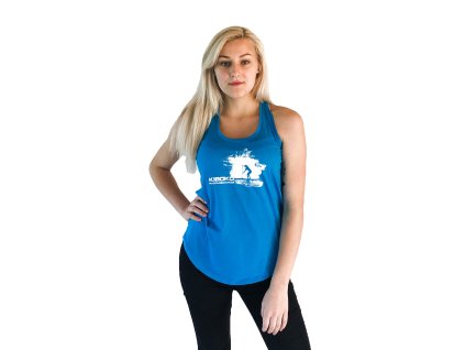 Dámské modré tílko Kiboko