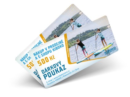 Dárkový poukaz v hodnotě 500 Kč