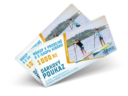 Dárkový poukaz v hodnotě 1000 Kč