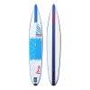závodní paddleboard Kiboko Roketi PRO 70 - vršek a spodek paddleboardu