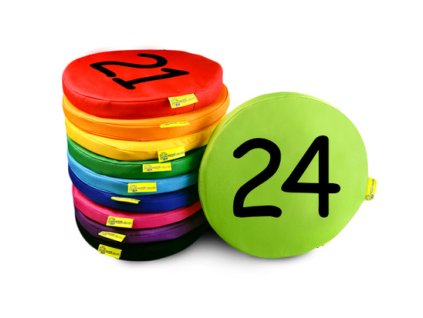 eng pm Cordura Cushions 3 cm Numbers 21 30 Set by AKSON 46377 1