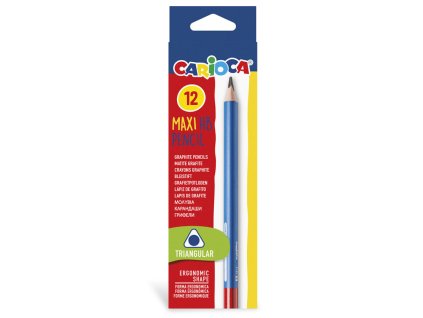 hb pencil triangular maxi pencil box 12 pcs