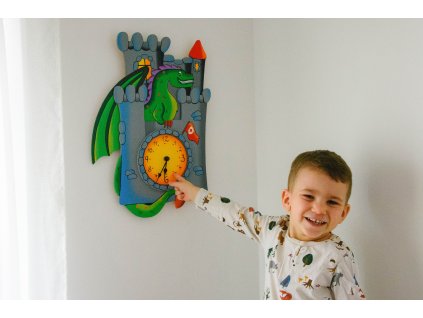 Hodiny deti nastenne drak 2