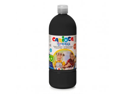 tempera 1000 ml čierna