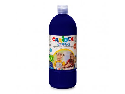tempera 1000 ml modrá