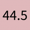 44,5