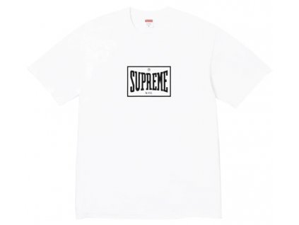 Supreme Warm Up Tee White (Oblečení XL)