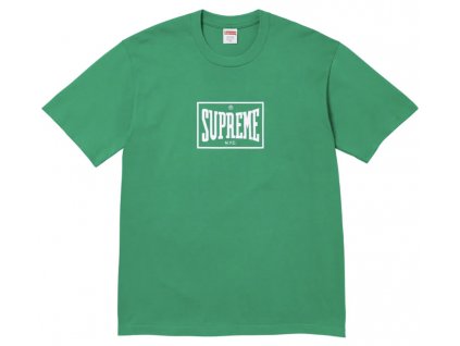 Supreme Warm Up Tee Green (Oblečení XL)