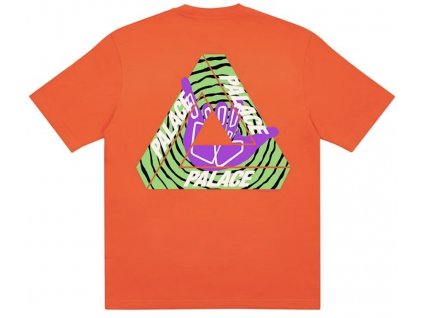 Palace Tri-Zooted Shakka T-Shirt Orange (Oblečení M)