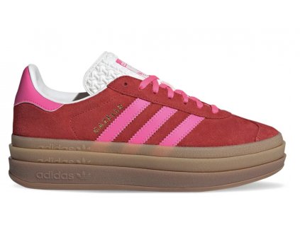 Adidas Gazelle Bold Collegiate Red Lucid Pink (W)