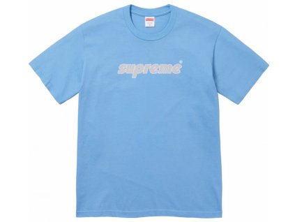 Supreme Pinline Tee Light Blue