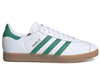 Adidas Gazelle White Green Gum