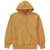 Supreme Box Logo Hooded Sweatshirt (FW21) Light Mustard (Oblečení L)