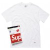 Supreme Hanes Tričko White (3 Pack) (Oblečení XXL)