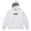 Supreme Box Logo Hooded Sweatshirt (FW23) Ash Grey (Oblečení XL)