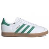 Adidas Gazelle White Green Gum