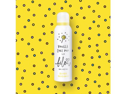 Vanilla Cake Pop bilou sprchová pěna dětská děti vegan voňavá hebká aloe vera