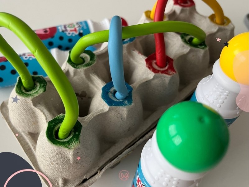 Hlavolam z obalu od vajíčok